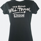 Ladies Fitted 'Band Will Travel' T Shirt